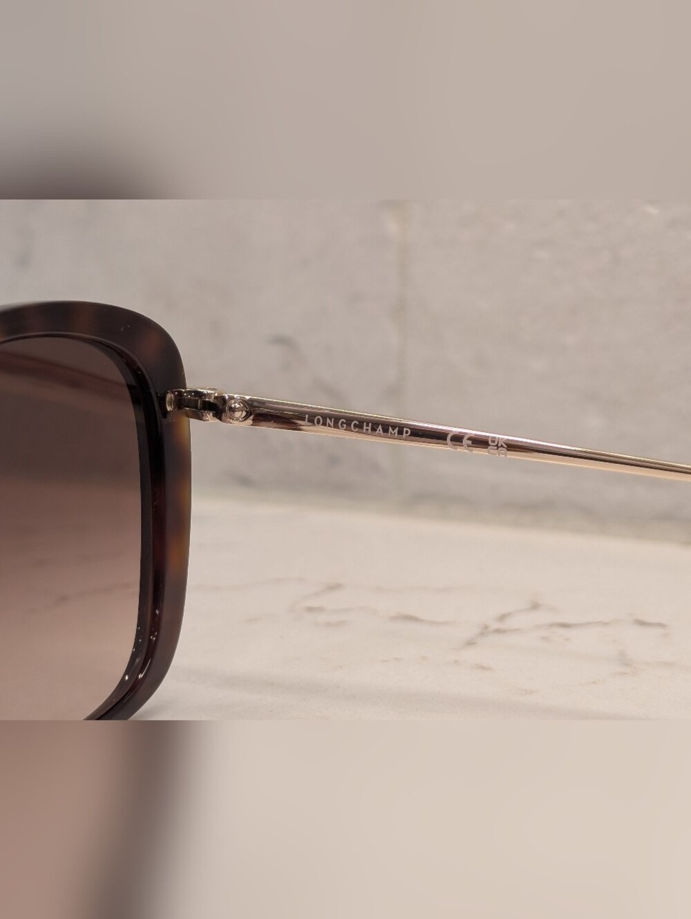 Longchamp Sunglasses - EUC - Tortoiseshell Brown - Picture 8 of 15